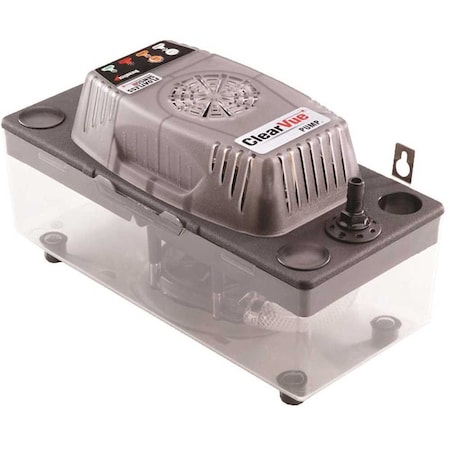 Diversitech 120-Volt ClearVue Condensate Removal Pump with 20 ft. of 3/8 in. CVT, 0 ft. - 22 ft. Lift IQP-120T
